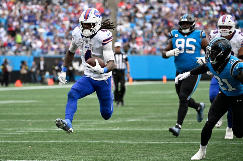 Bills running back James Cook