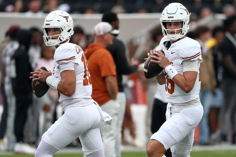 Texas Longhorns Matthew Caldwell and Arch Manning