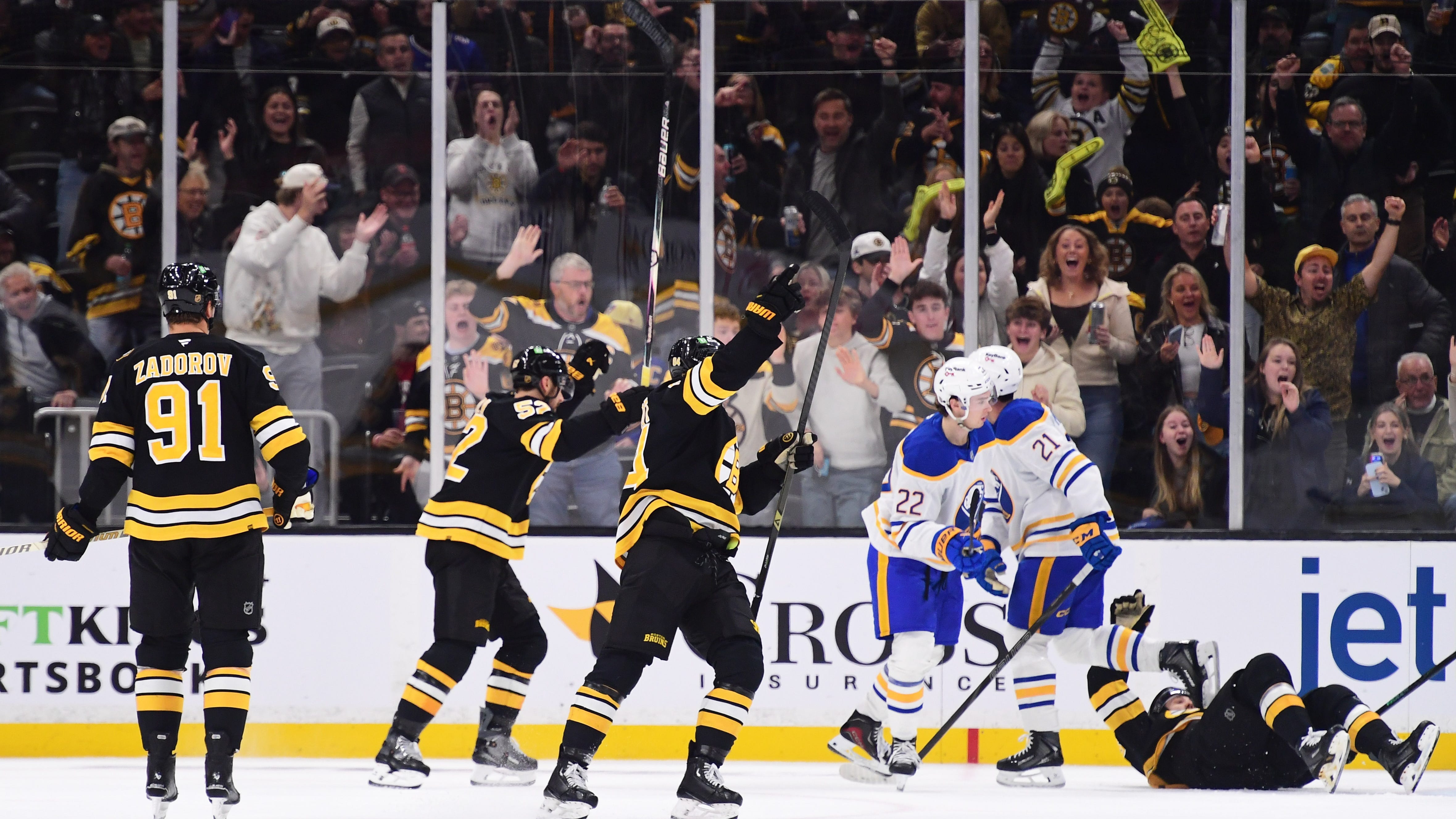 Sabres drop third-straight OT decision at Boston