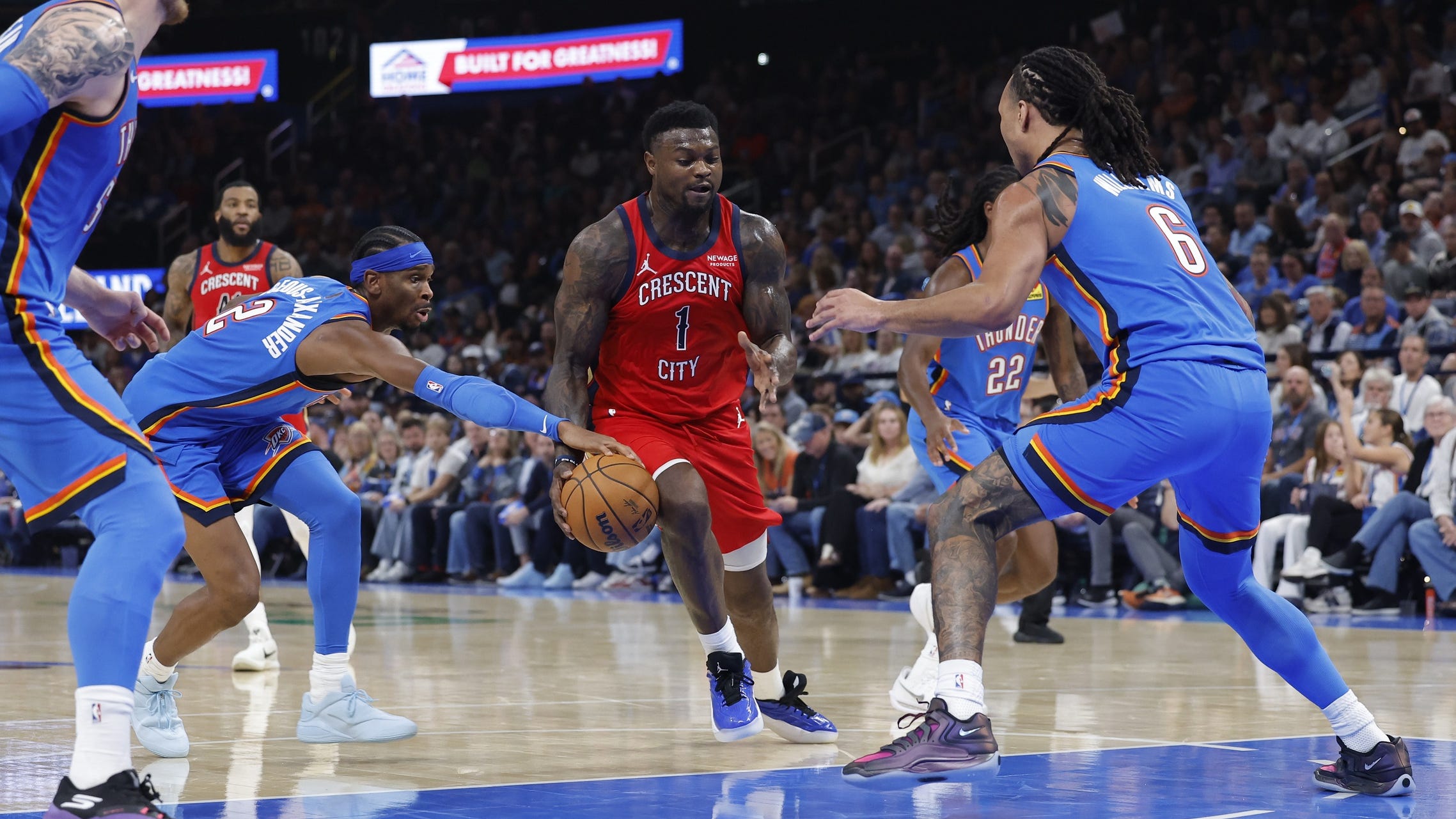 Pelicans star Zion Williamson to miss time with hamstring injury