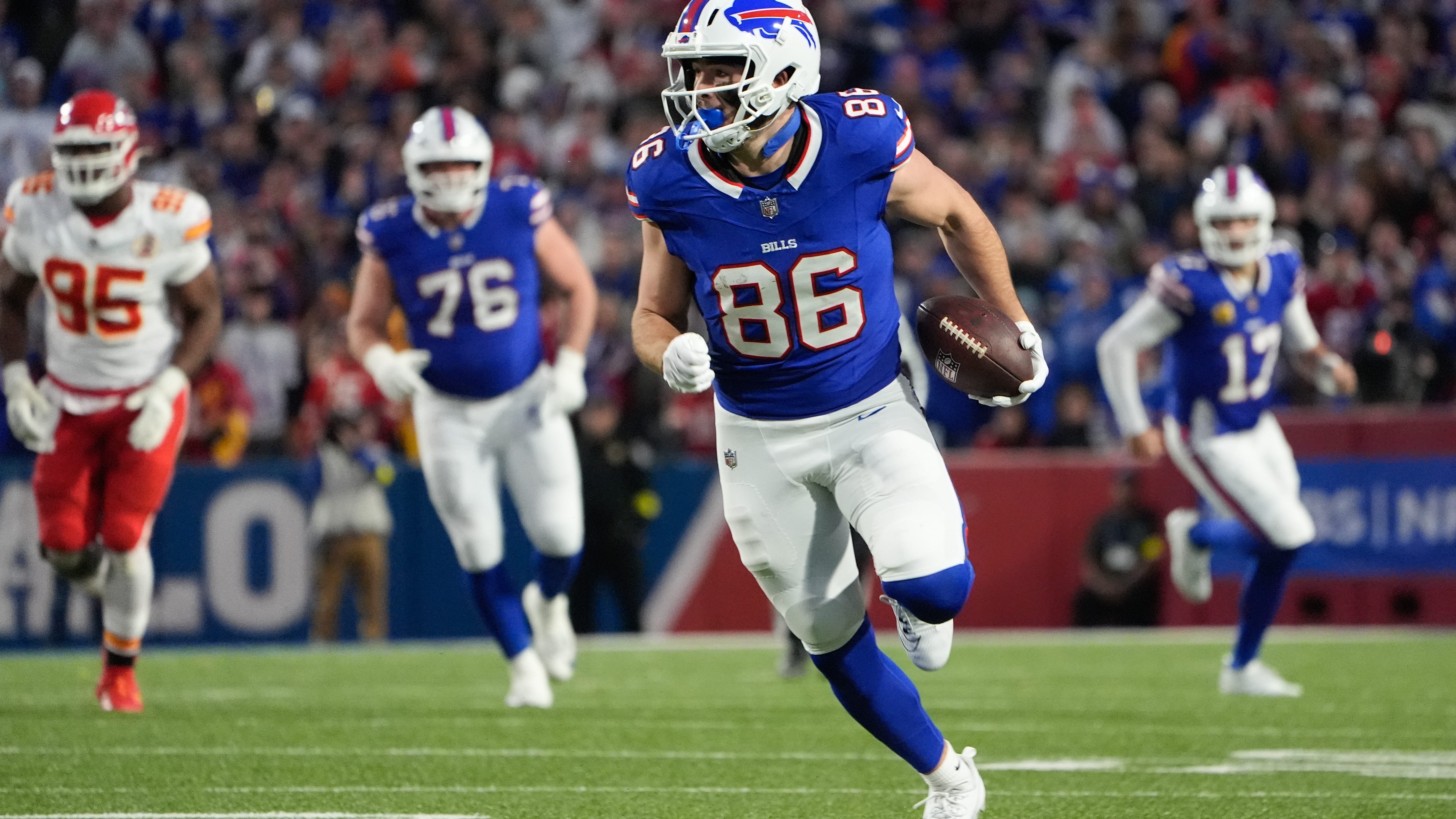 Bills declare two out and four questionable for Sunday
