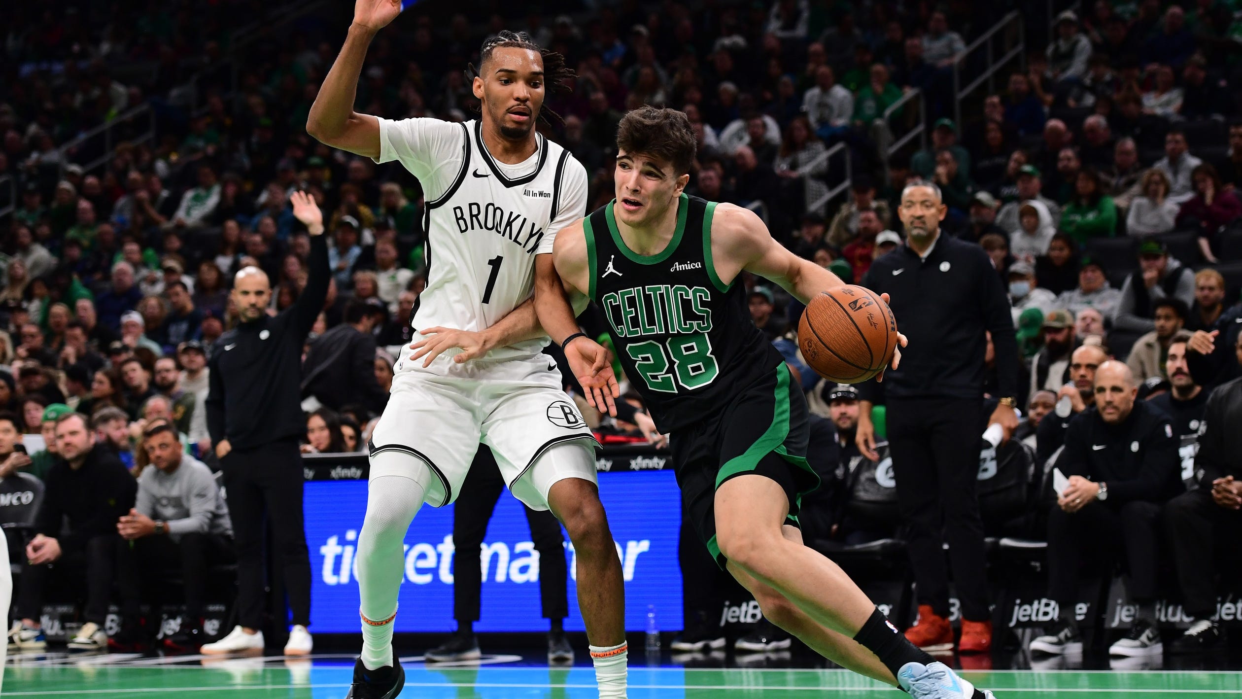 How Celtics and Nets rookies are helping each other adjust to the NBA