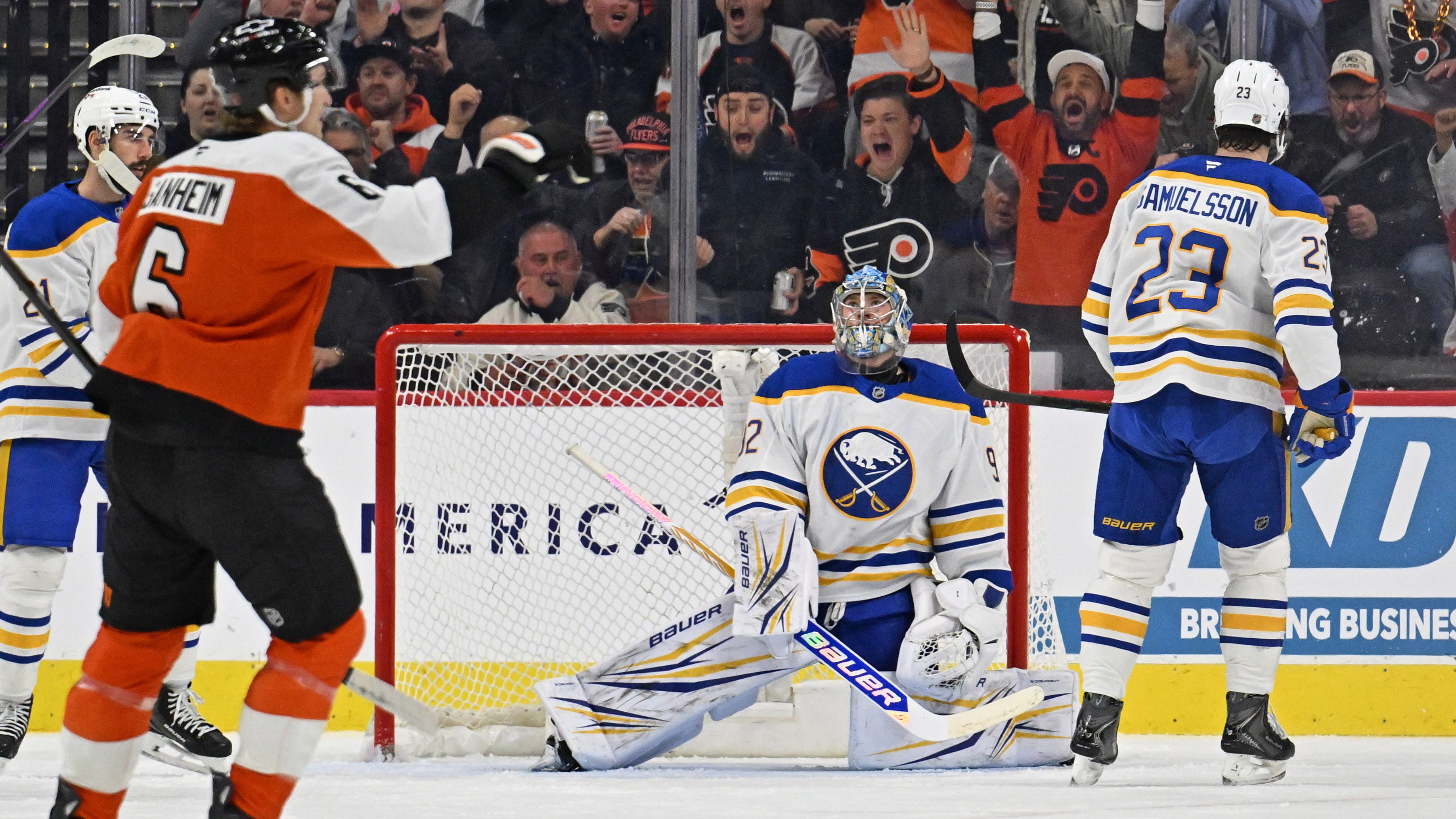 Another poor road effort sinks Sabres in Philadelphia