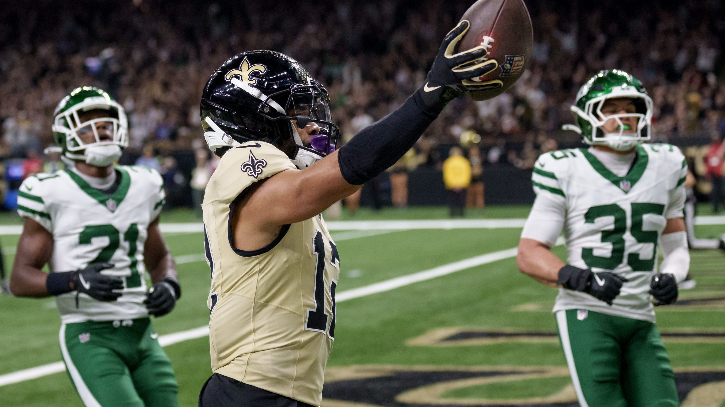 Stock up, stock down as Saints dismantle Jets: Weapons go off