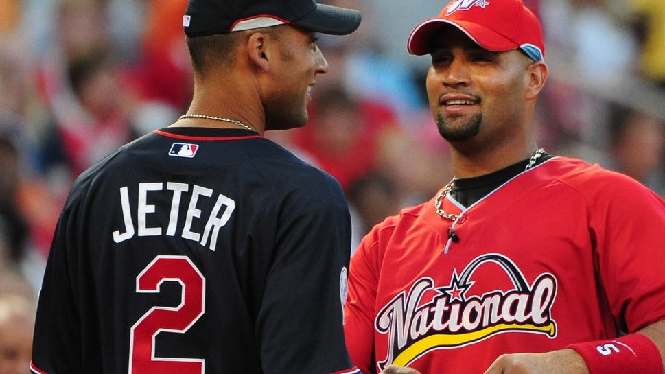 Baseball fans can't believe new ranking that puts Derek Jeter above Albert Pujols