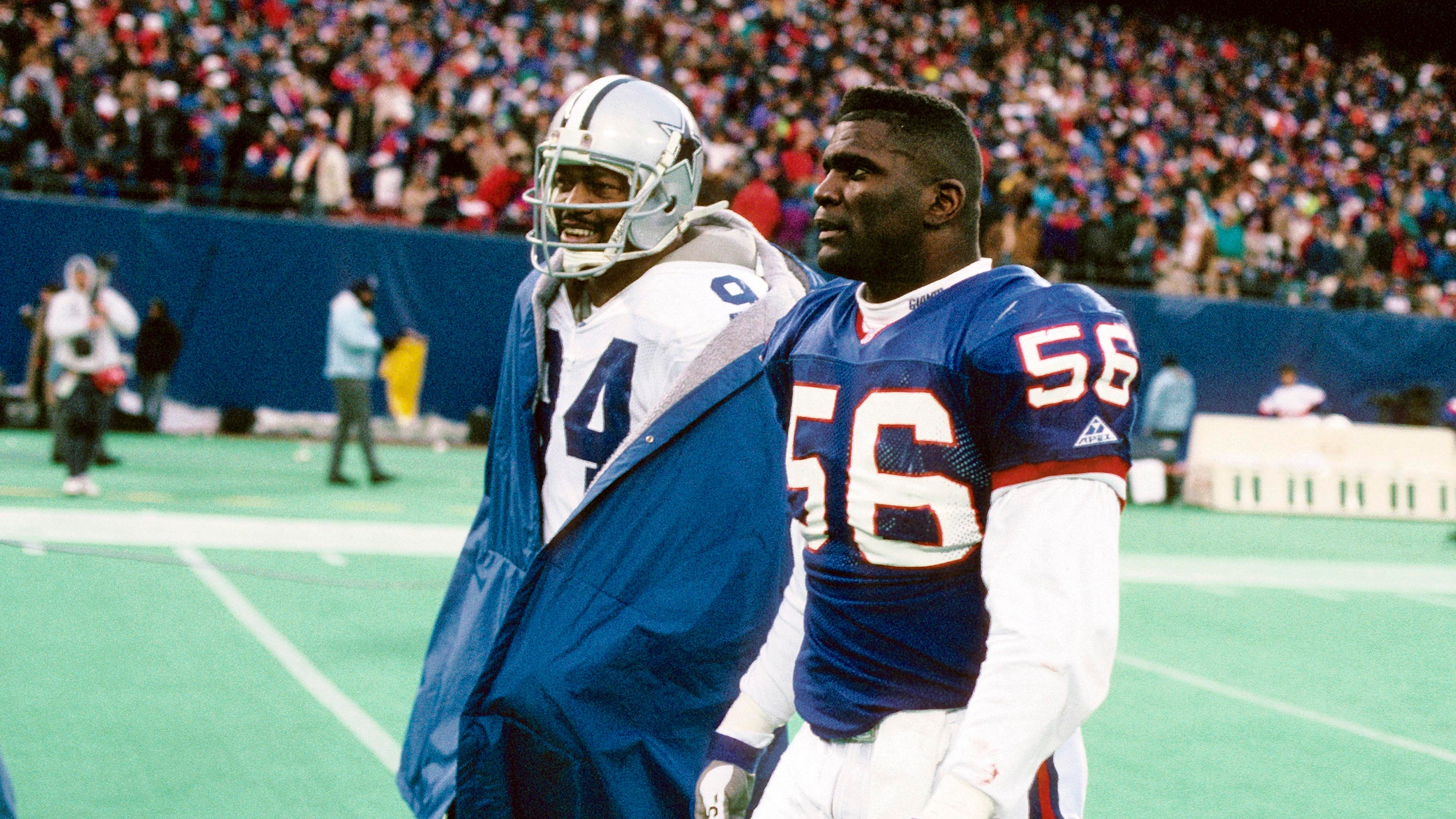 Giants announce return of throwback blue jerseys in epic fashion