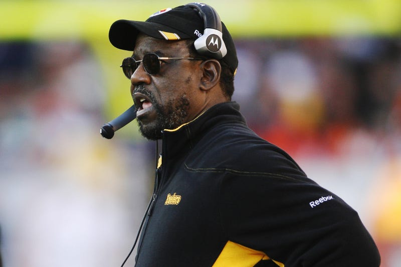 John Mitchell with headset