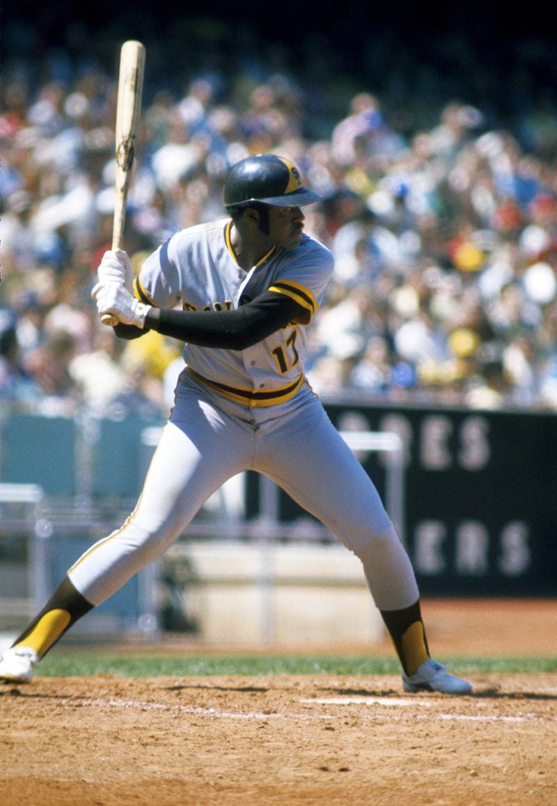 San Diego Padres first baseman Nate Colbert (17)