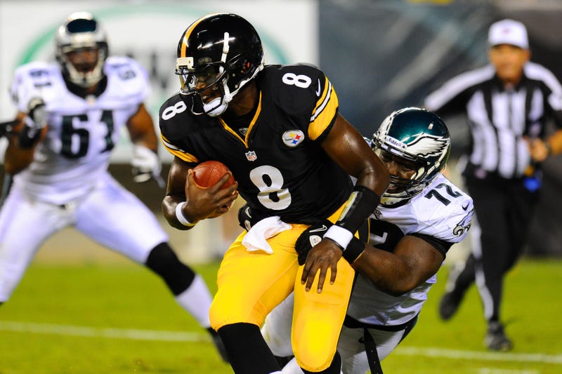 Jerrod Johnson with the Steelers