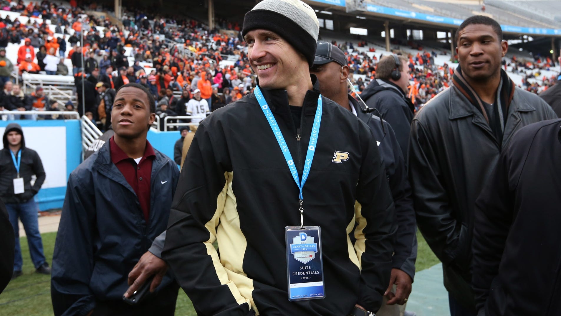 Drew Brees named interim assistant coach at Purdue, LSU's Citrus Bowl opponent