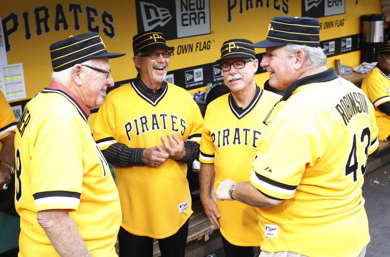 Former Pirates 1979 players at reunion