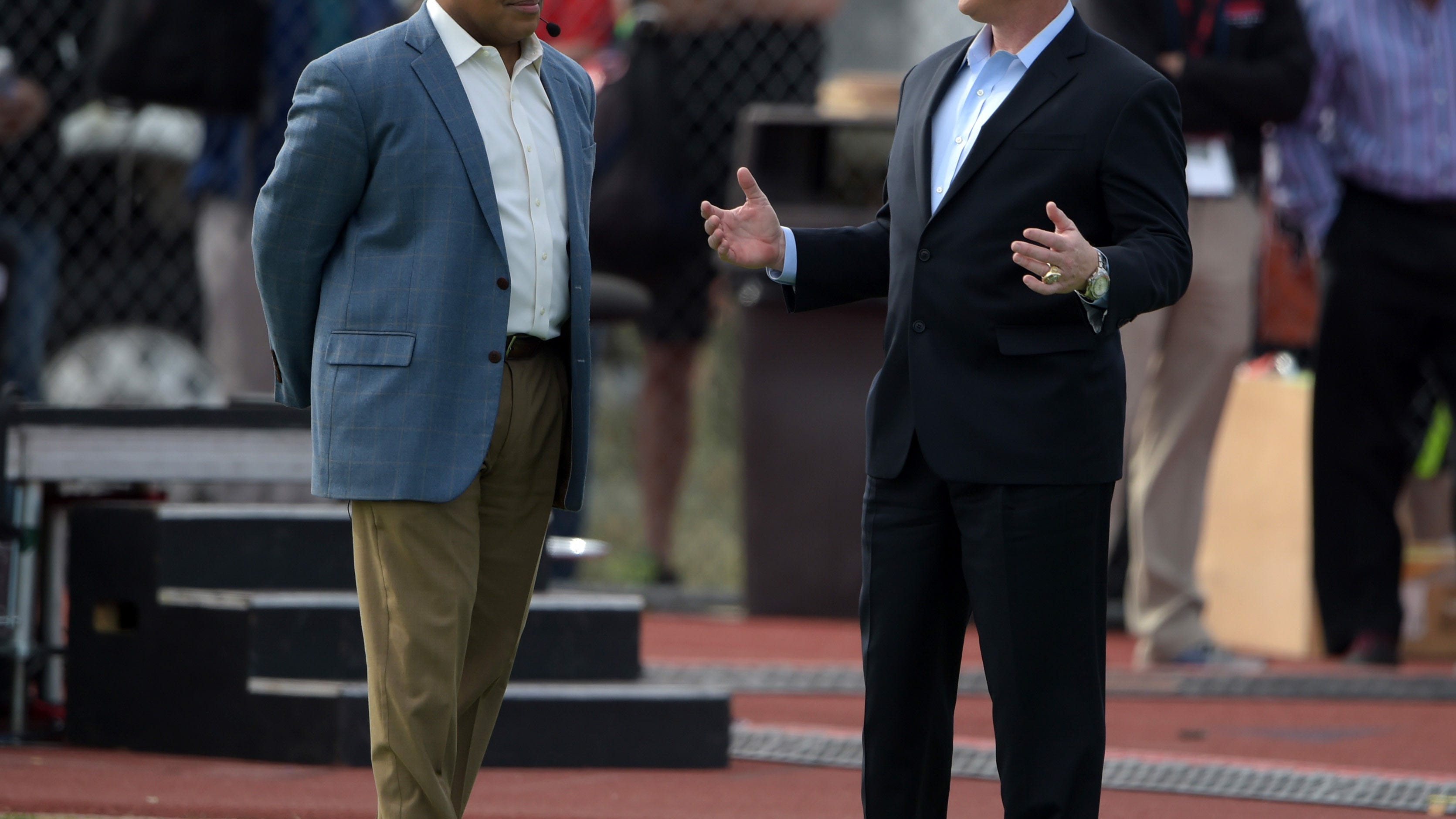 Mike Tirico calls Jon Gruden's comments 'wrong,' but says he never experienced racism around him