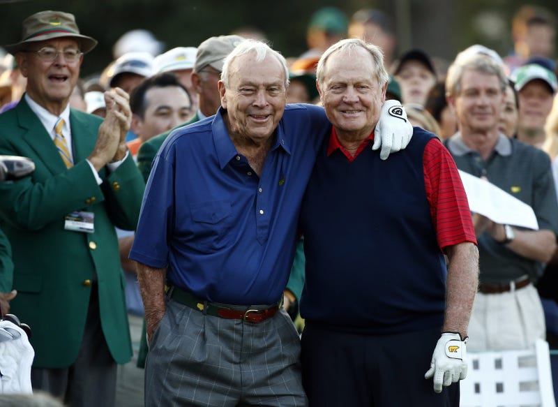 Jack Nicklaus and Arnold Palmer
