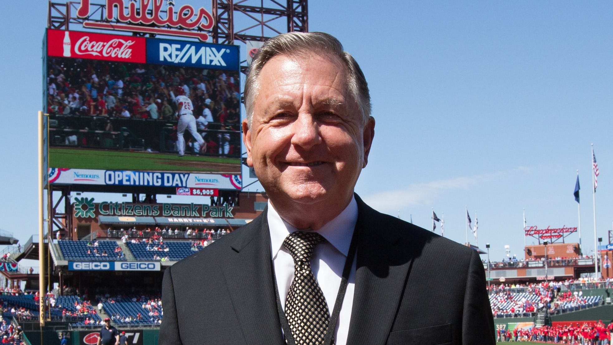 ‘A staple of Philadelphia sports’: Phillies PA announcer Dan Baker embarks on 50th season