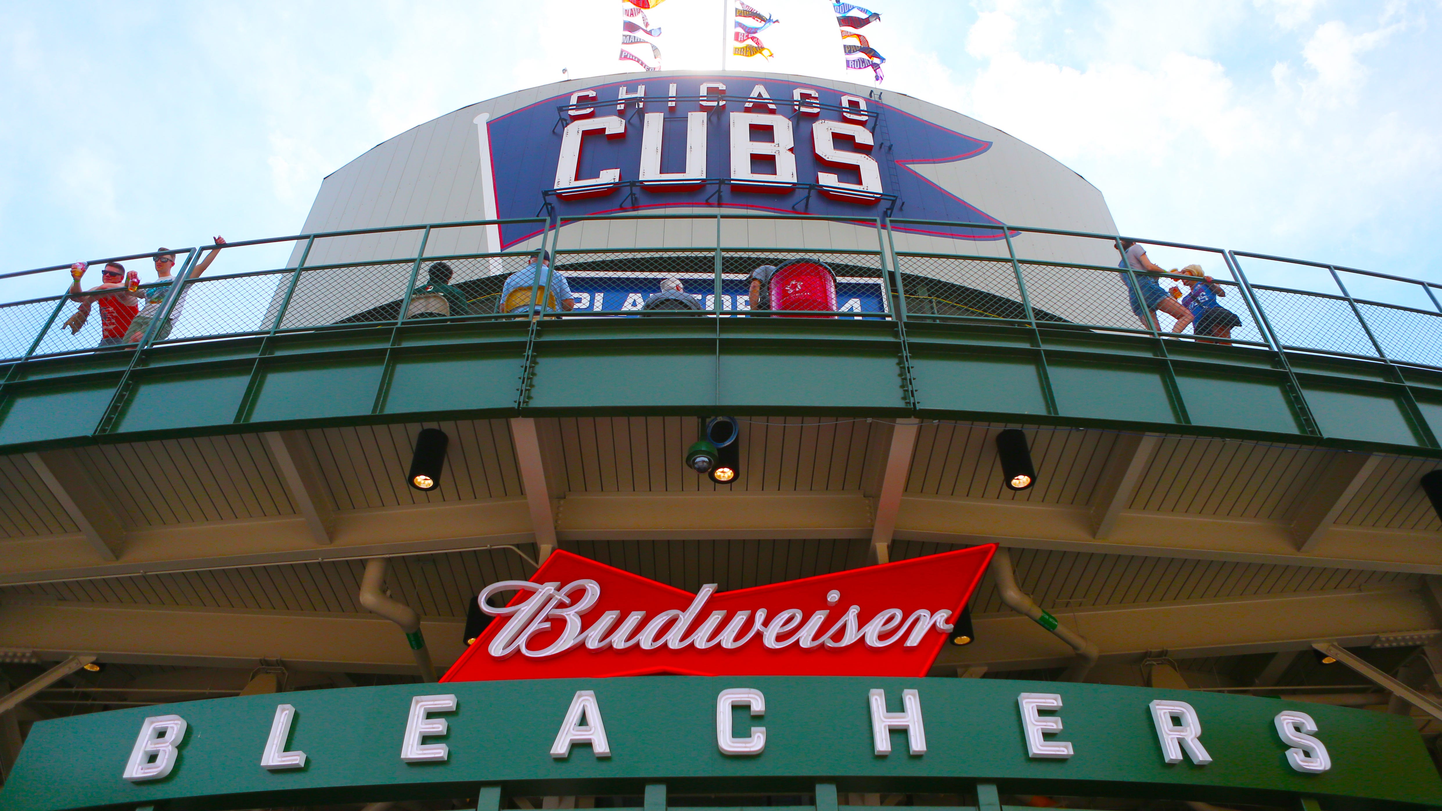 Let's play 'I do': Michigan couple gets married in Wrigley bleachers