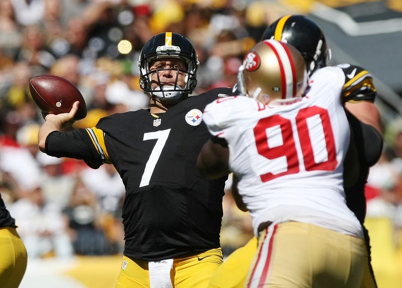 Roethlisberger plays against the 49ers in 2015