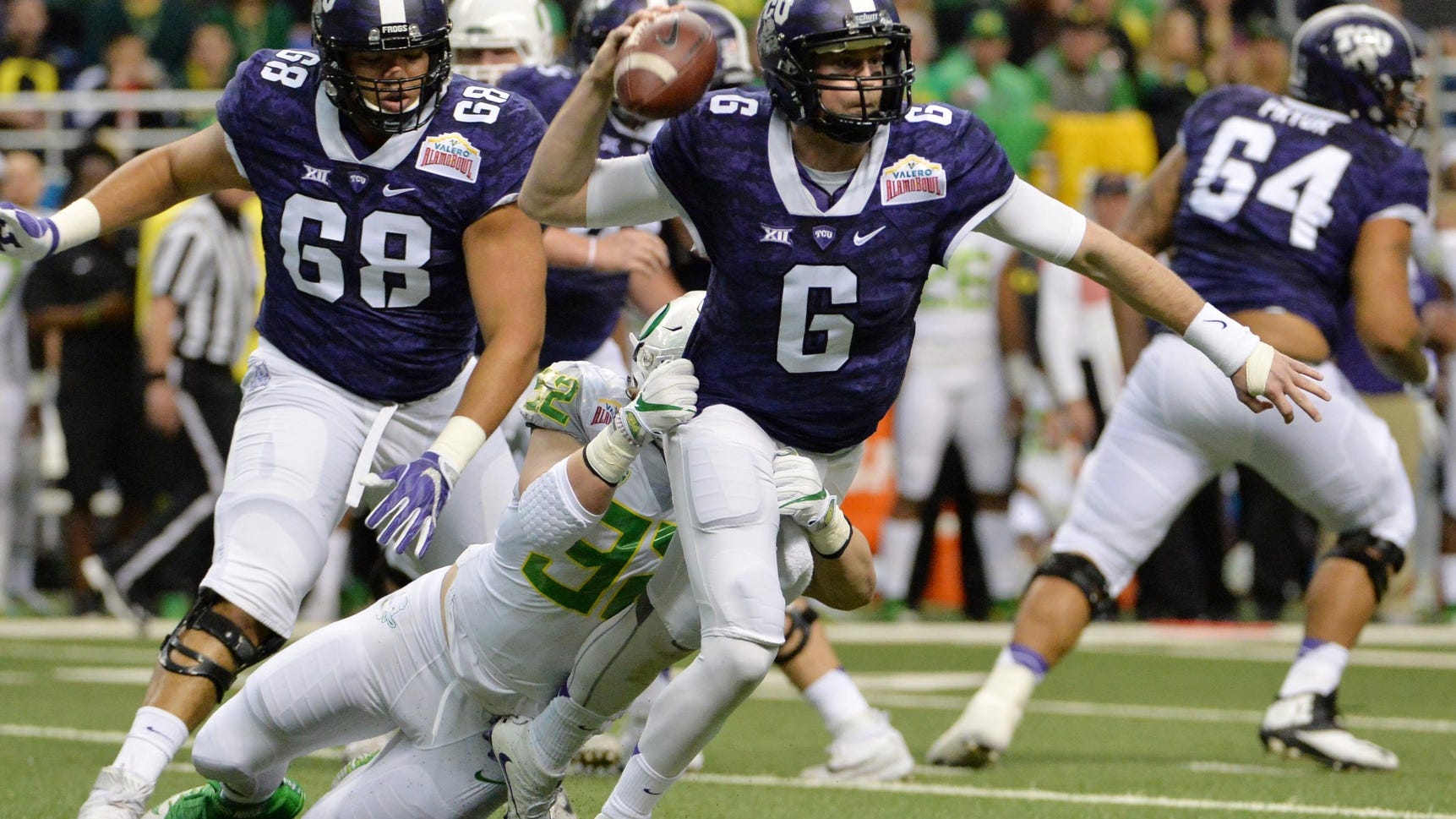 Former TCU quarterback in intensive care in San Antonio