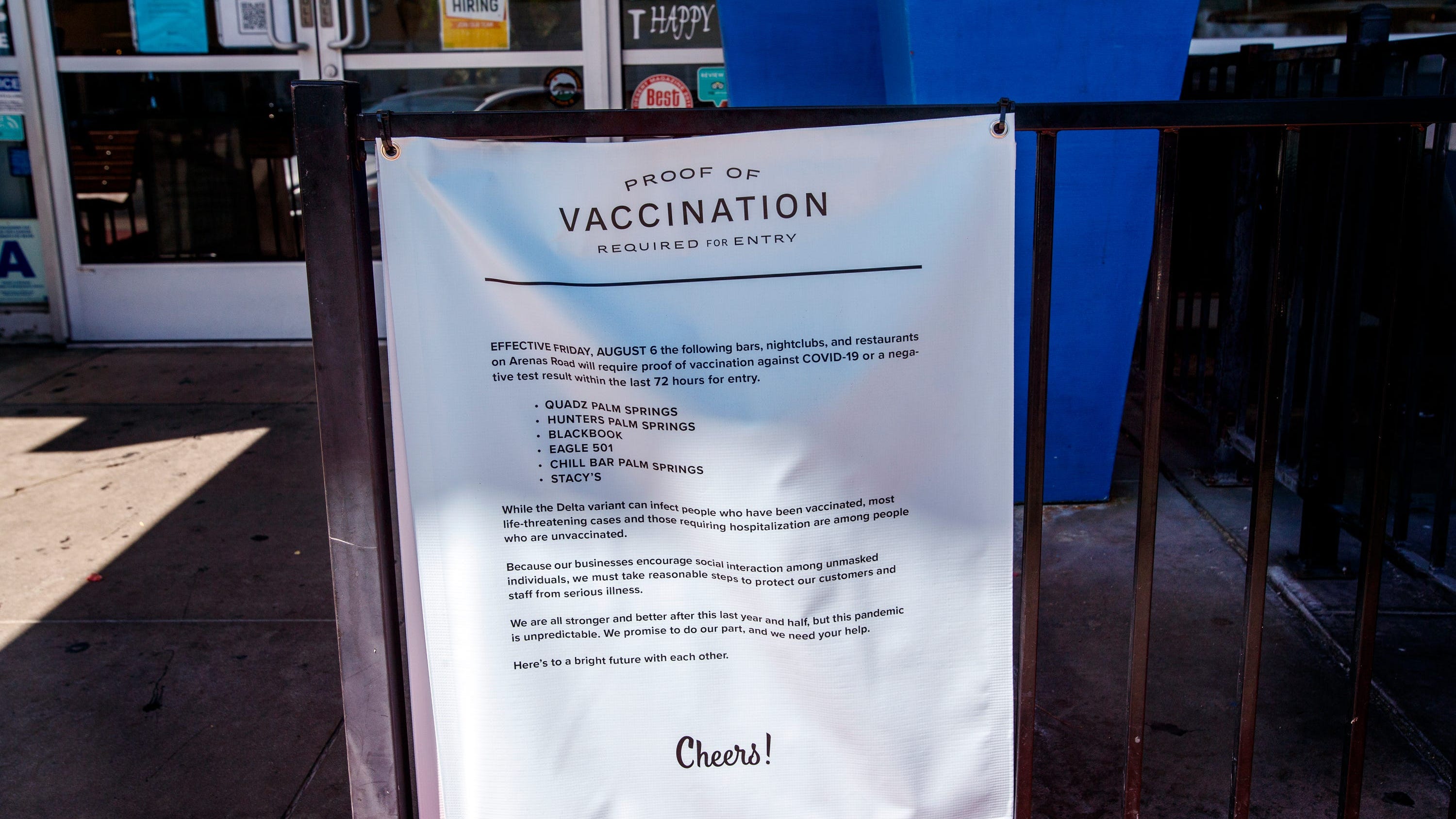 GOP state lawmakers call suburban Cook County's proof- of- vaccination mandate for some businesses a 'burden' and 'unnecessary'