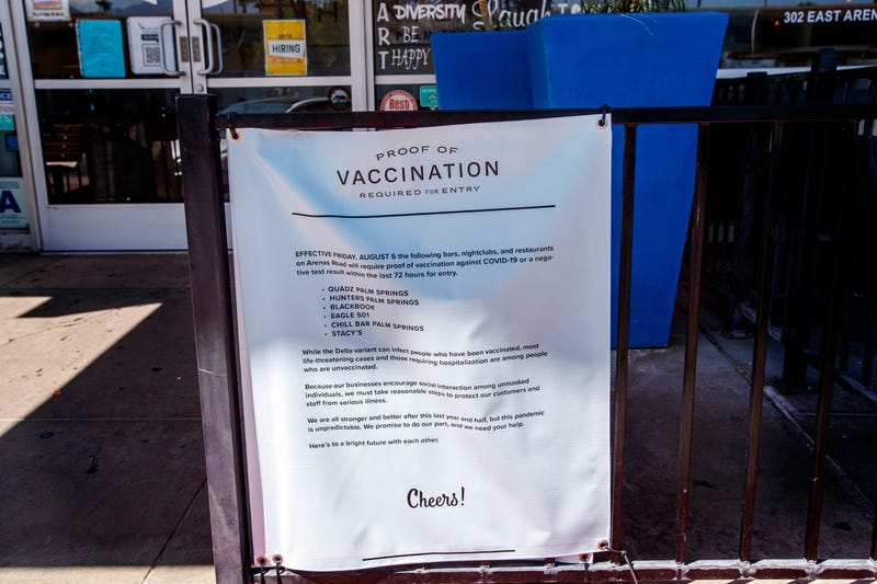 vaccine proof sign