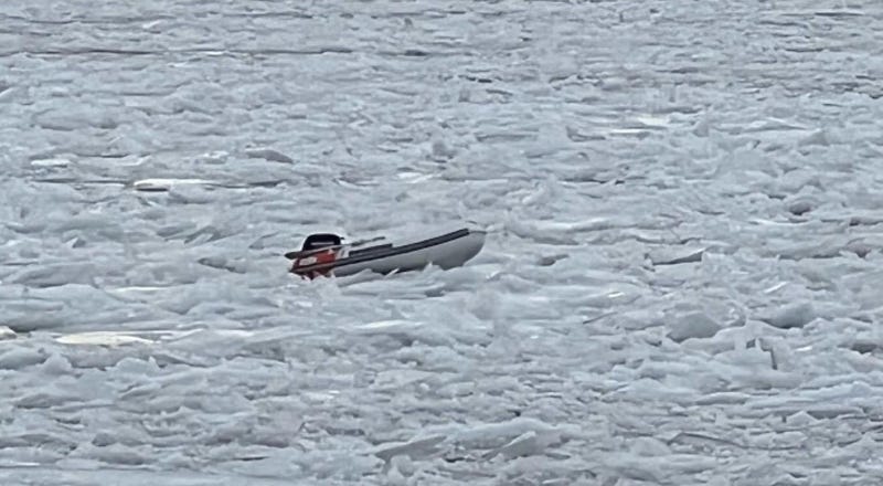 U.S. Coast Guard finds unmanned boat