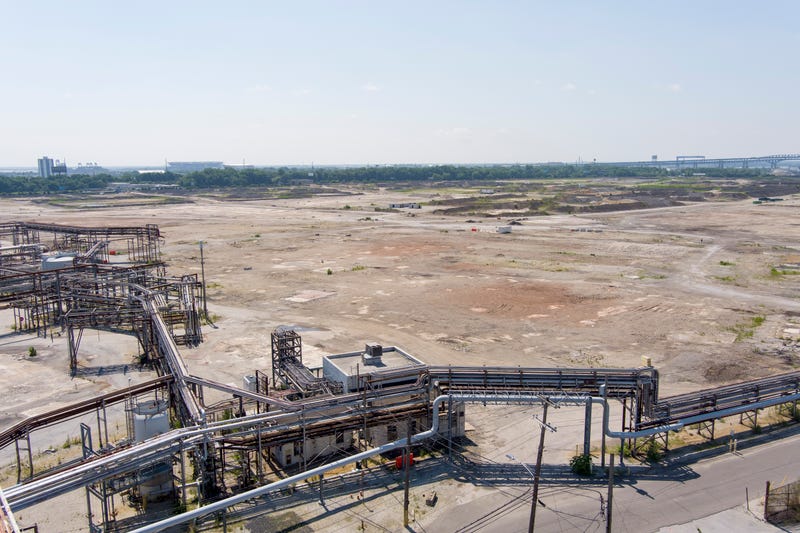 Philadelphia Energy Solutions refinery site after demolition