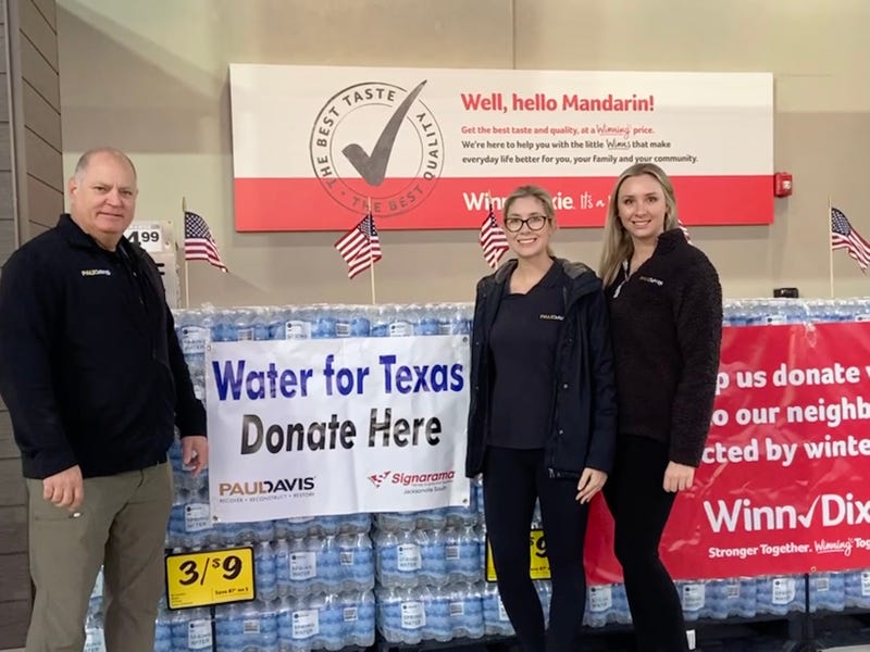 Water drive from Paul Davis