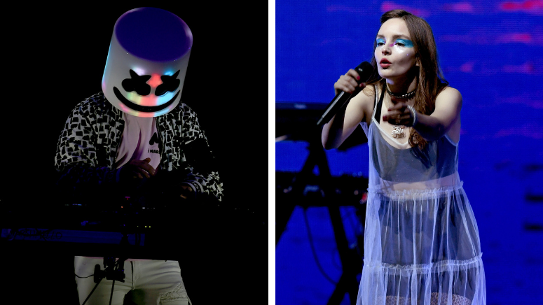 Marshmello Collaborates with Chvrches on "Here With Me"