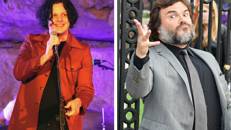 Jack White Encounters Jack Black at the Airport