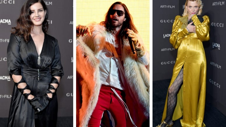 Lana Del Rey, Jared Leto and Courtney Love Appear in New Gucci Ad