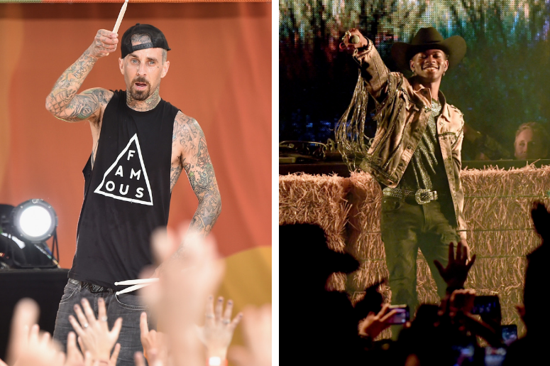 Travis Barker and Lil Nas X