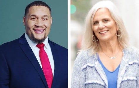 Omar Sabir and Lisa Deeley