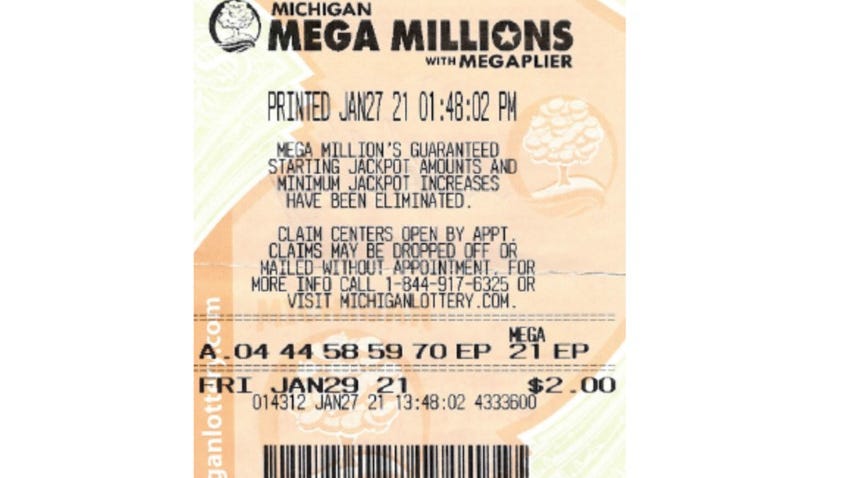 Michigan man wins $1 million Mega Millions prize: 'I about had a heart attack'