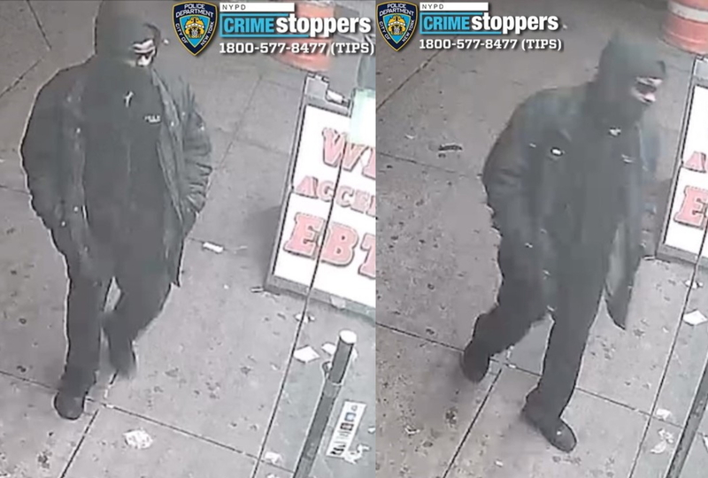 A suspect in a shooting on Melrose Avenue in the Bronx that occurred at about 11:15 p.m. on Wednesday.