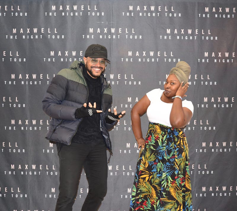 Maxwell Meet & Greet V-103 Winterfest 2022