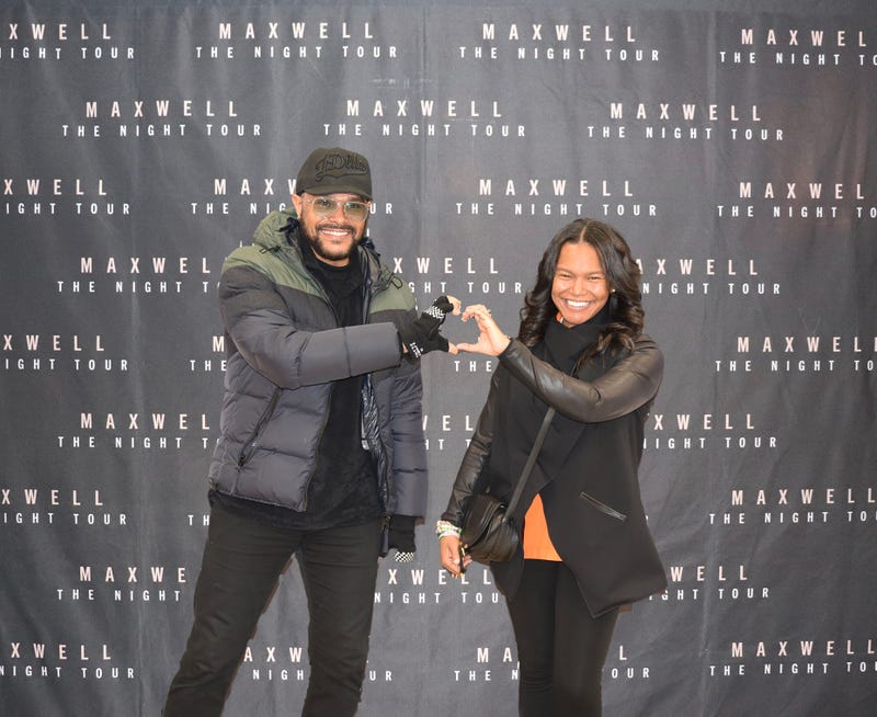 Maxwell Meet & Greet V-103 Winterfest 2022