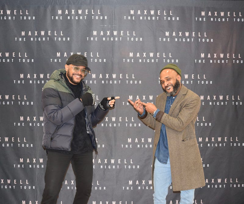 Maxwell Meet & Greet V-103 Winterfest 2022