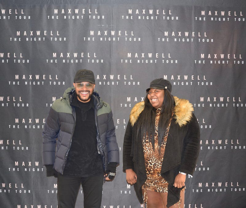 Maxwell Meet & Greet V-103 Winterfest 2022