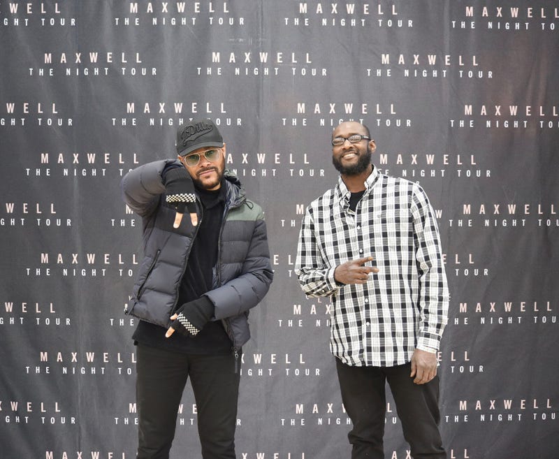 Maxwell Meet & Greet V-103 Winterfest 2022