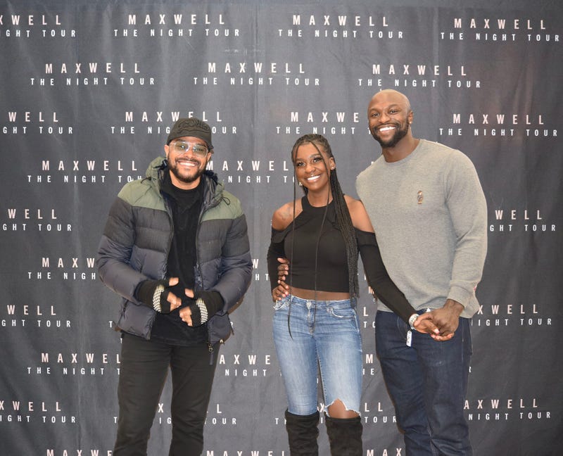 Maxwell Meet & Greet V-103 Winterfest 2022