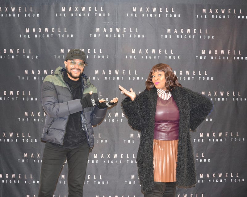Maxwell Meet & Greet V-103 Winterfest 2022