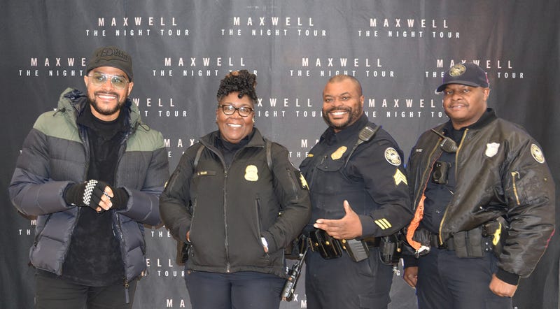 Maxwell Meet & Greet V-103 Winterfest 2022