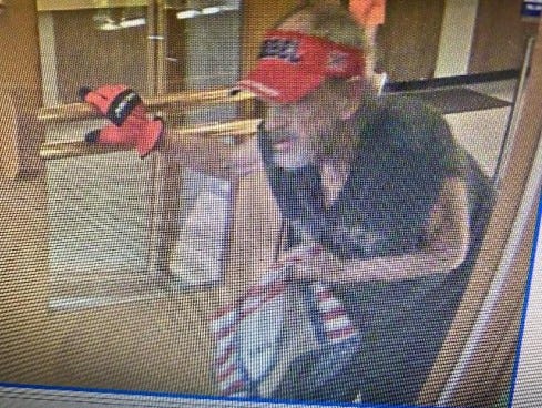 An alleged bank robber is in custody after Monroe County Sheriff deputies tracked him down to a home across the state border in Toledo, authorities said.