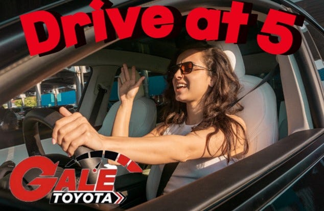 Drive at 5