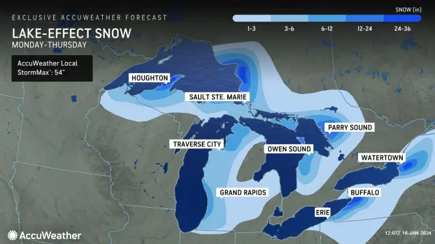 Schools close as Buffalo metro again braces for lengthy bout of lake effect snow