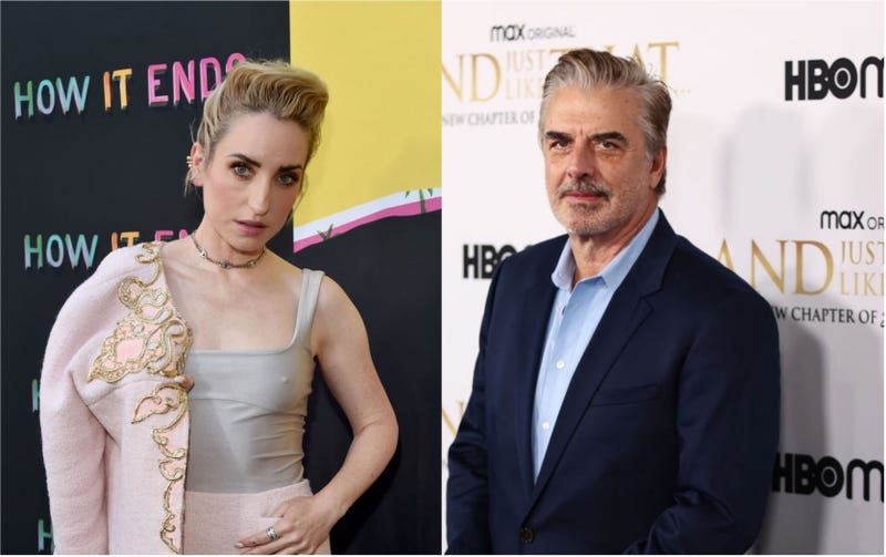 Zoe Lister-Jones and Chris Noth