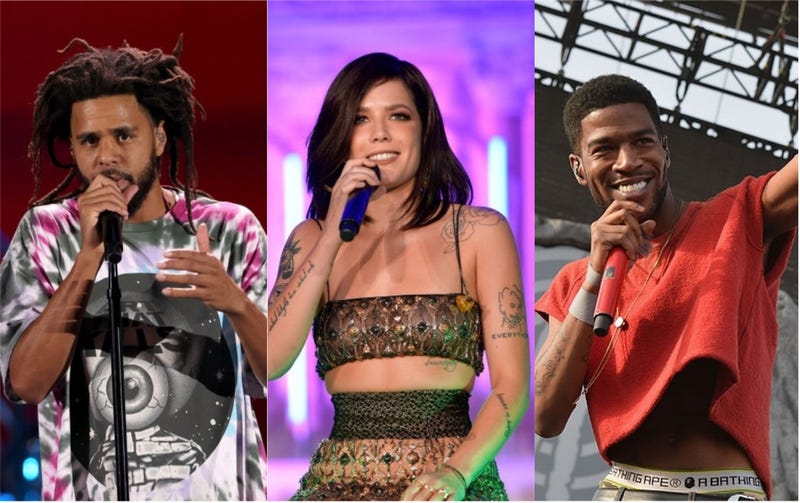 J. Cole, Halsey & Kid Cudi