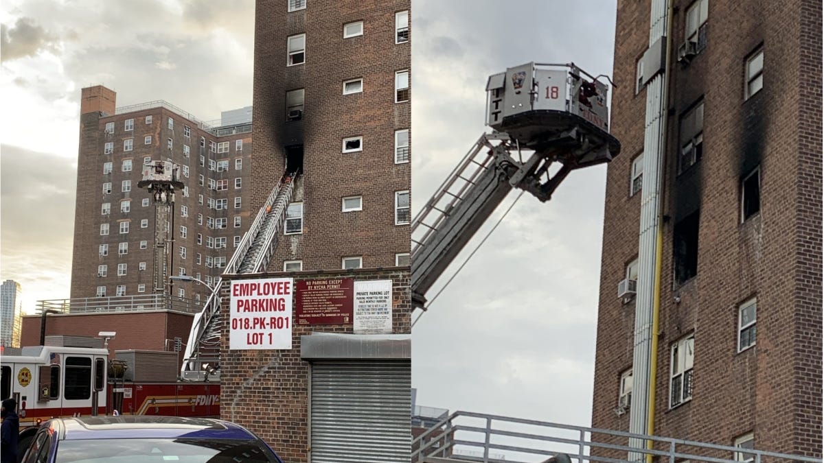1 dead, several hurt in NYCHA apartment fire in Manhattan: officials