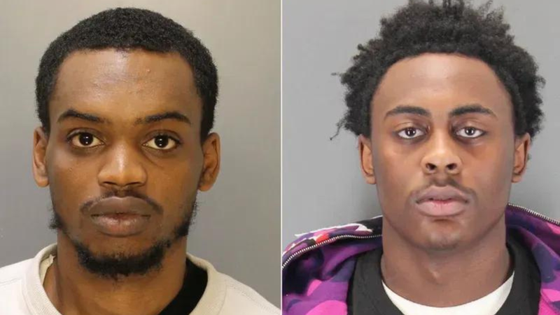 From left: Nasir Grant and Ameen Hurst.
