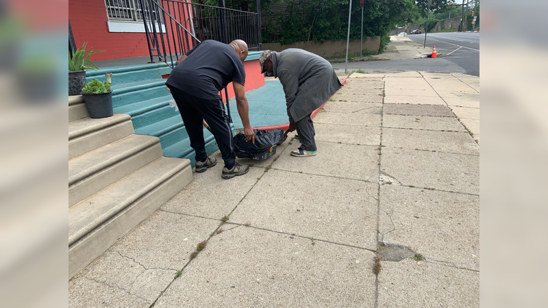 John Ross found a dead, stray cat on his property in West Philly. The City of Philadelphia says they are not responsible for removing dead animals from private property.