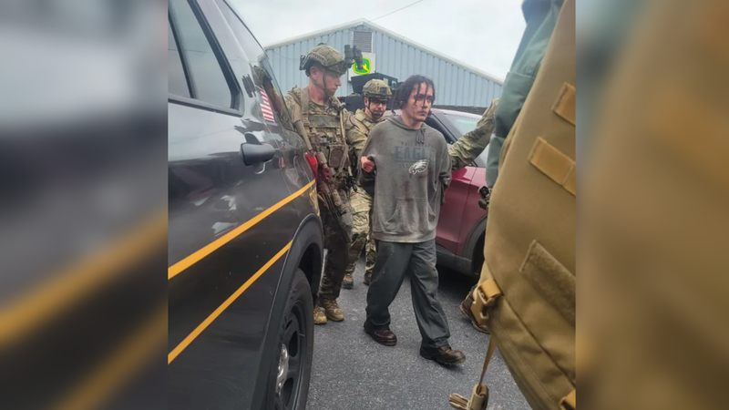 Danilo Cavalcante was captured by Pennsylvania State Police on Sept. 13, 2023.
